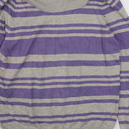 Womens UK Size 18 Marks and Spencer Purple Pullover Jumper