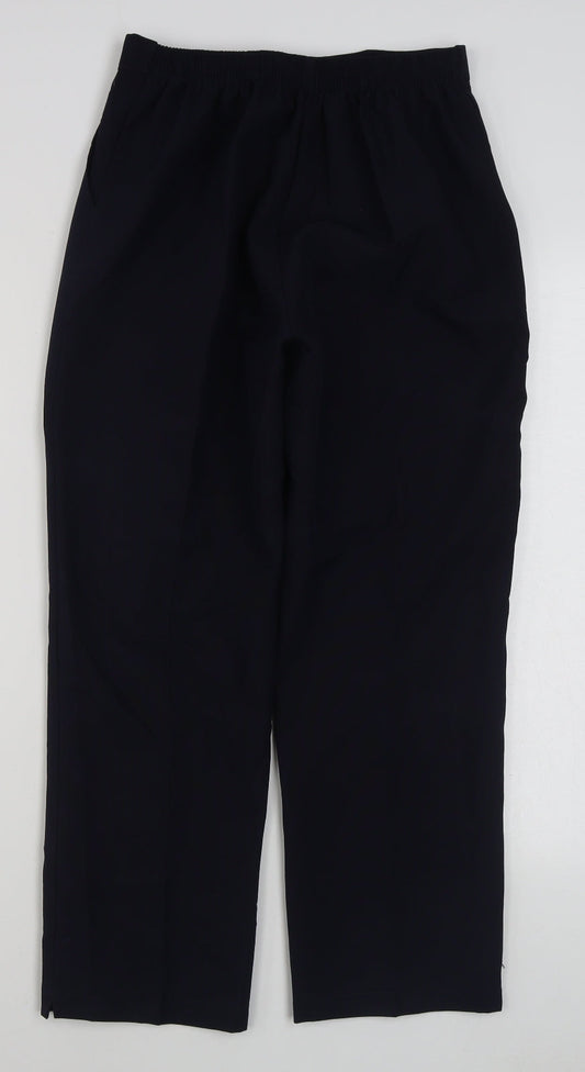 Womens UK Size 12 Preworn Regular Fit  Blue Trousers