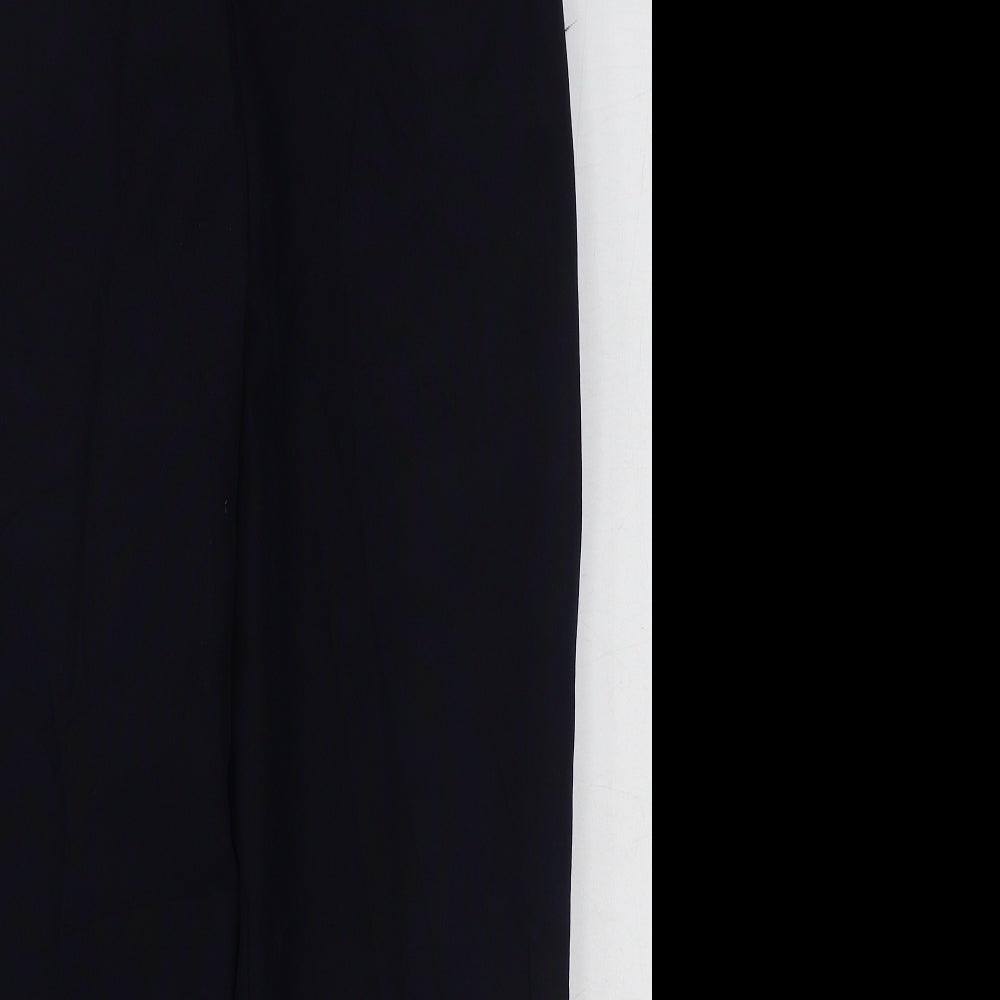 Womens UK Size 12 Preworn Regular Fit  Blue Trousers
