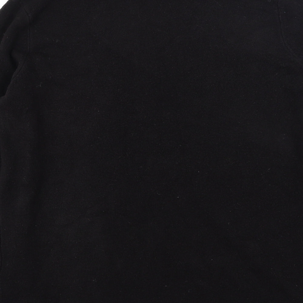 Womens UK Size M Papaya Black Pullover Jumper