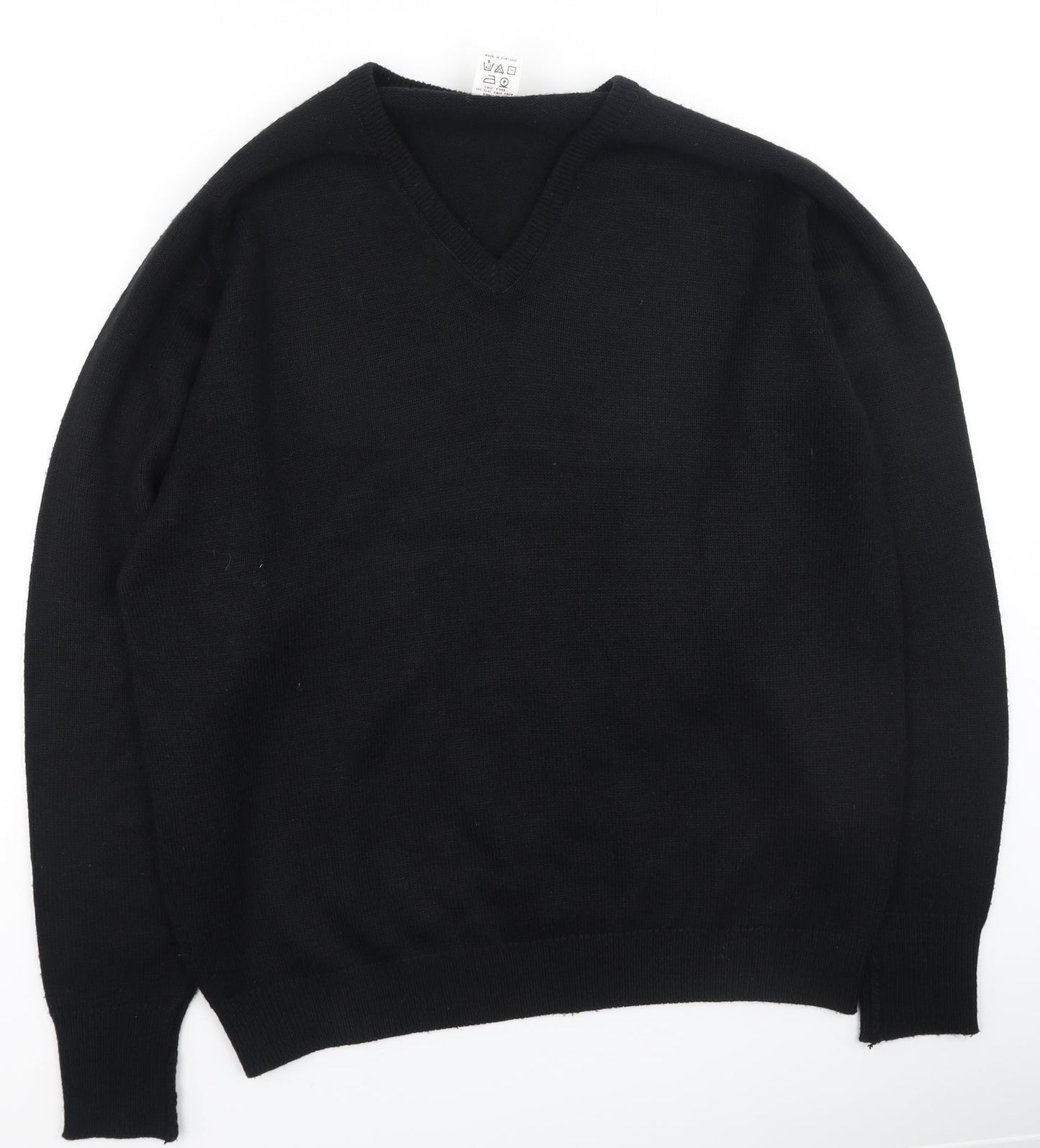 Womens UK Size 40 st bernard Black Pullover Jumper