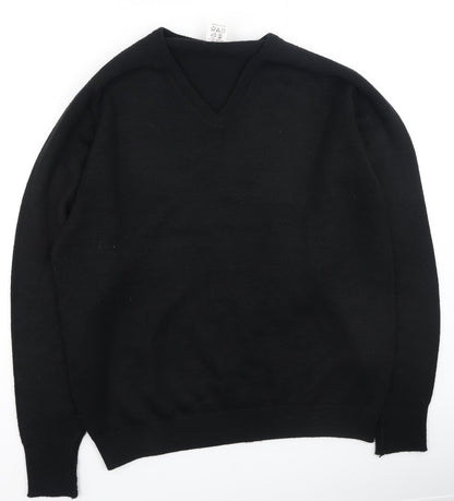 Womens UK Size 40 st bernard Black Pullover Jumper