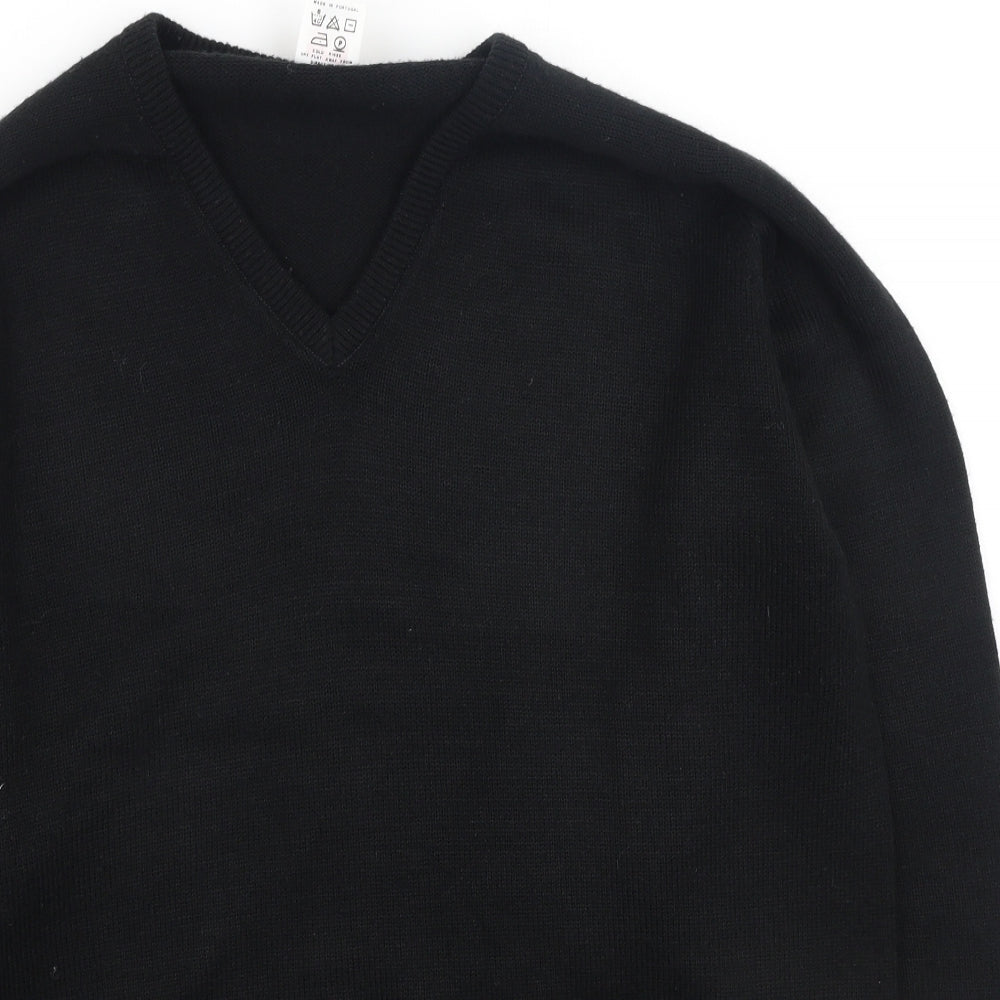 Womens UK Size 40 st bernard Black Pullover Jumper