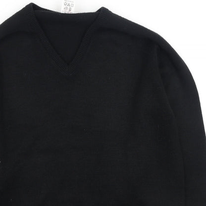 Womens UK Size 40 st bernard Black Pullover Jumper