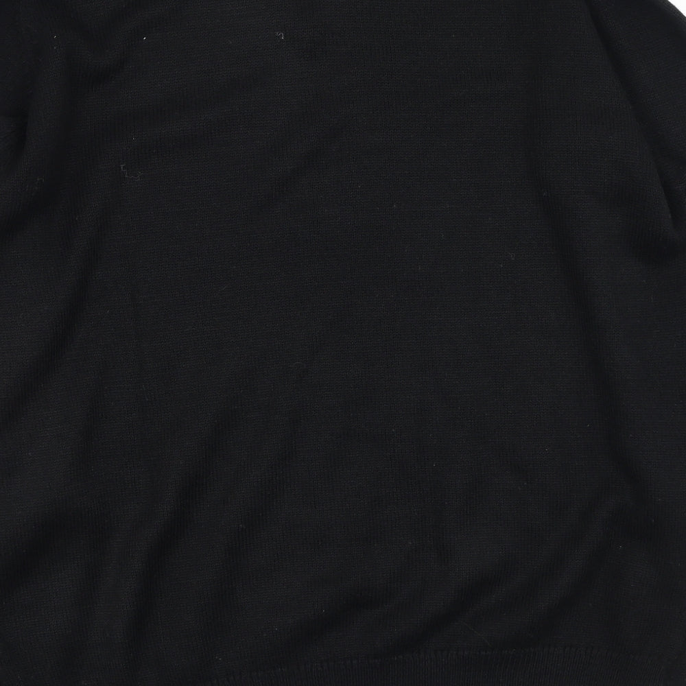 Womens UK Size 40 st bernard Black Pullover Jumper