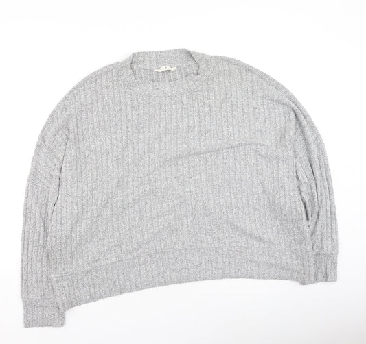 Womens UK Size 16 Marks and Spencer Grey Pullover Jumper