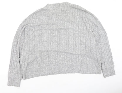 Womens UK Size 16 Marks and Spencer Grey Pullover Jumper