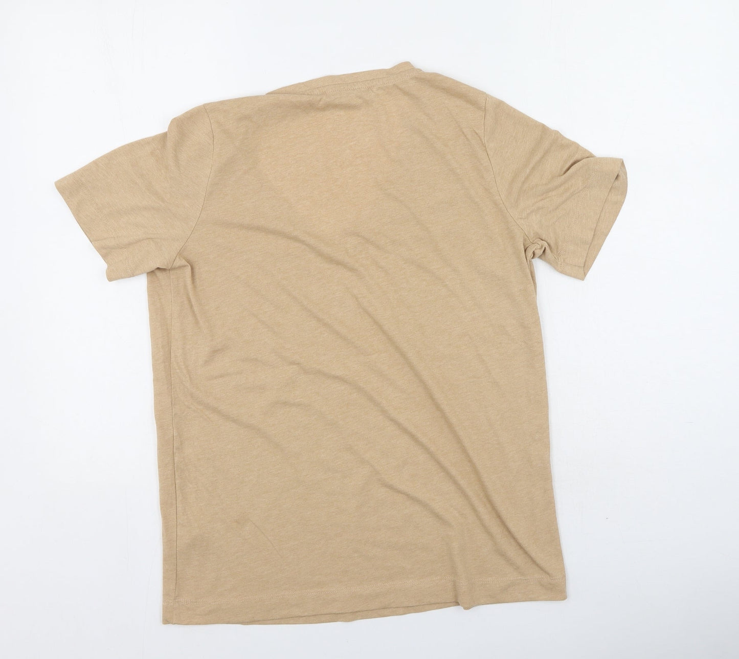 Womens UK Size 12 Very Brown Basic T-Shirt