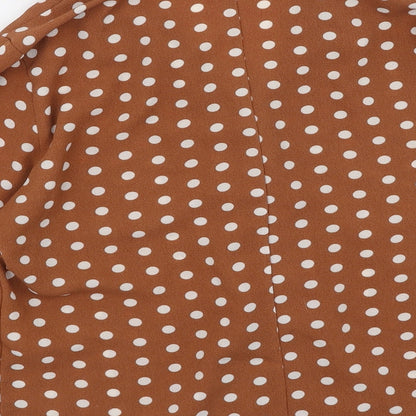 Womens UK Size 38 Only Brown Cardigan Jumper