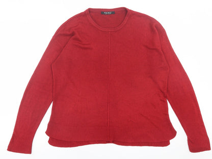 Womens UK Size 14 Select Red Pullover Jumper