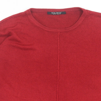 Womens UK Size 14 Select Red Pullover Jumper