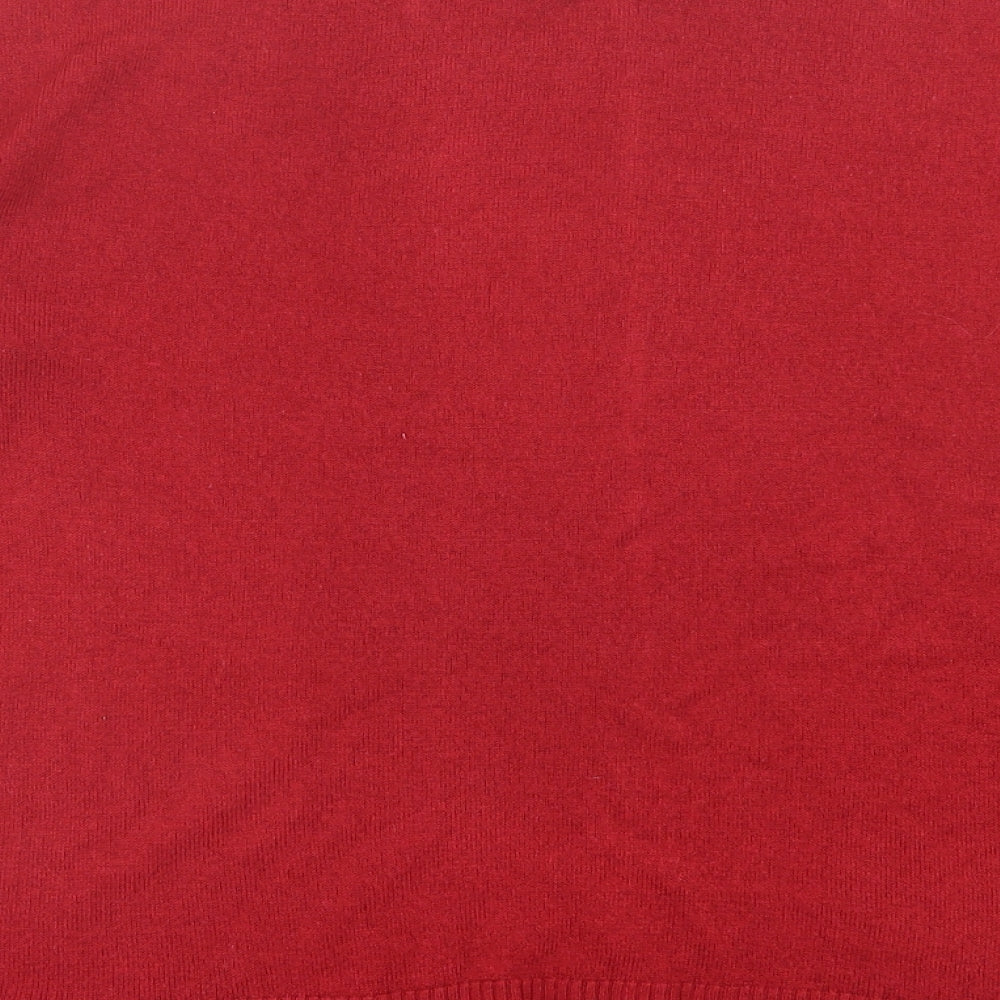 Womens UK Size 14 Select Red Pullover Jumper
