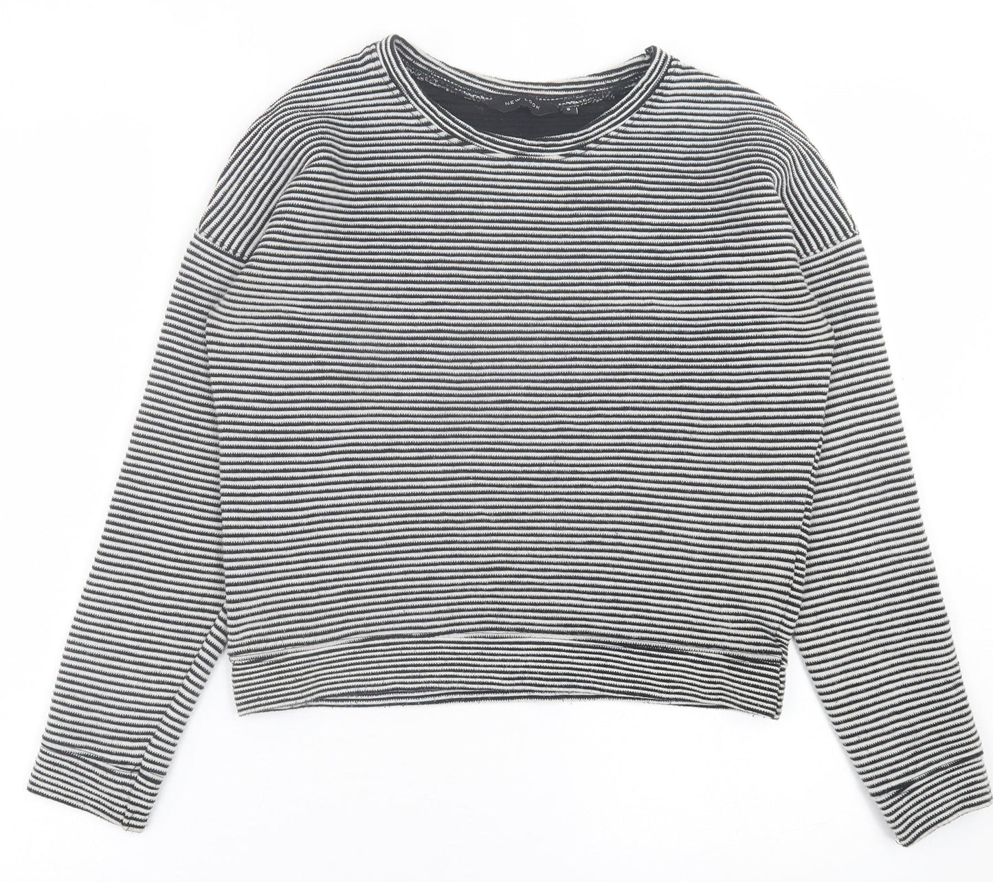 Womens UK Size 8 New Look Black Pullover Jumper