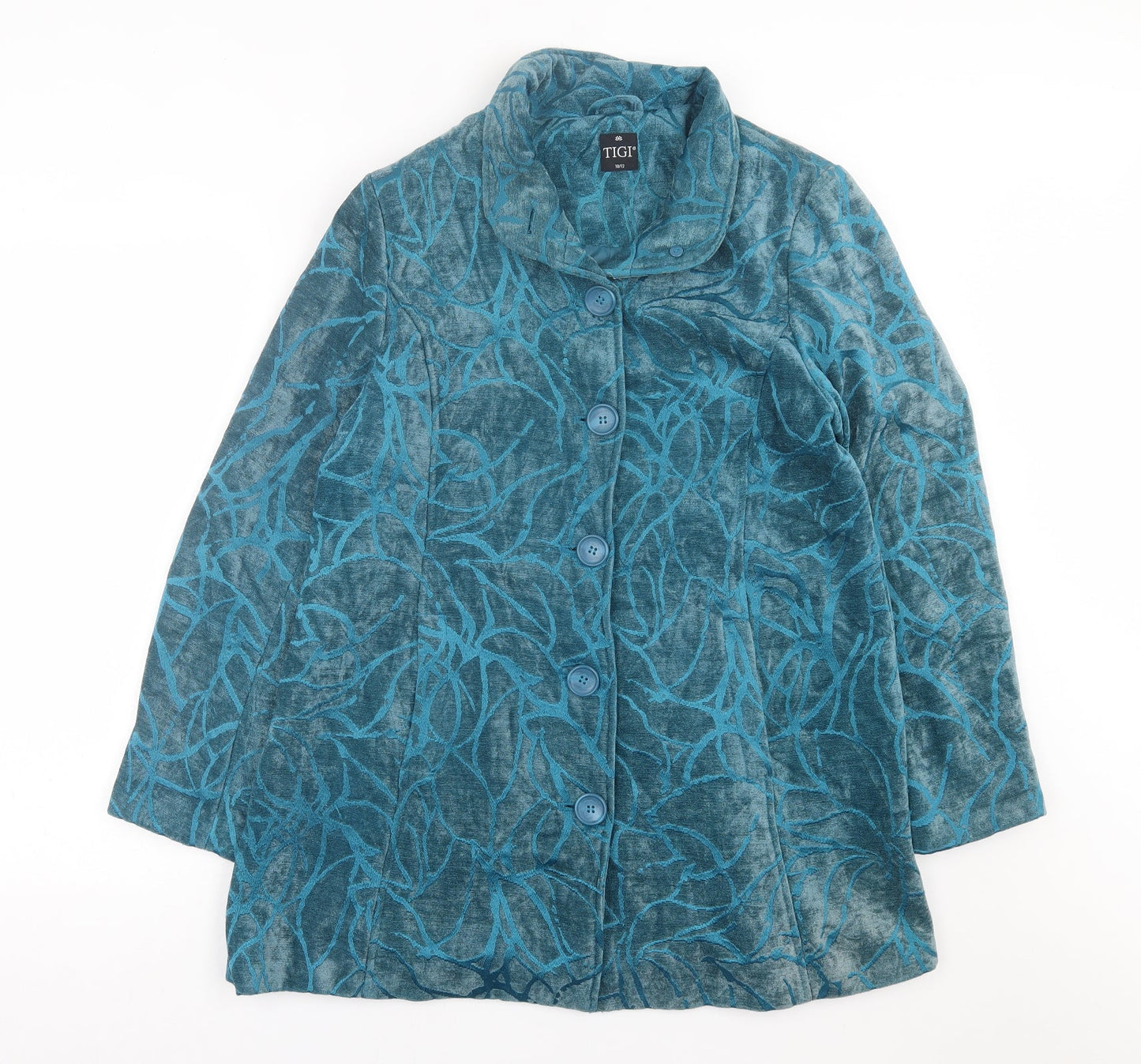 Womens UK Size 10 Tigi Green Jacket
