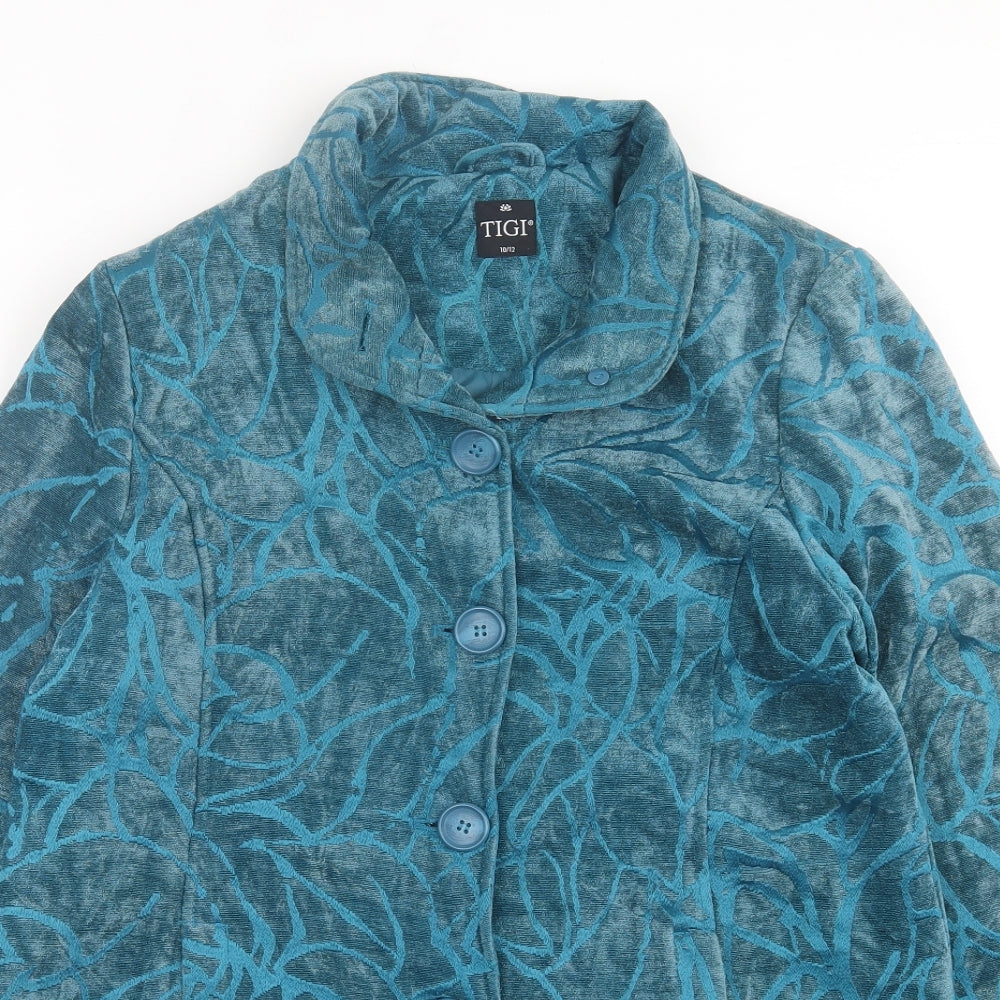 Womens UK Size 10 Tigi Green Jacket