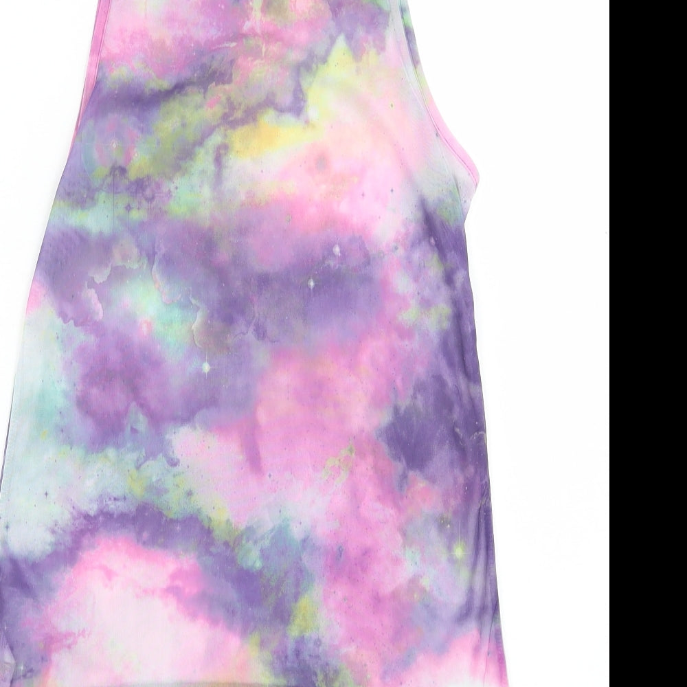 Womens UK Size 10 Atmosphere Multicoloured Basic Tank