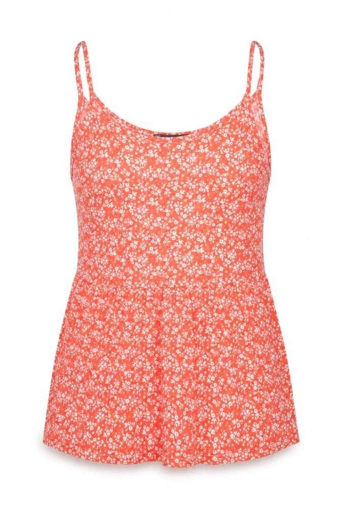Womens UK Size 2XS Primark Red Basic Tank