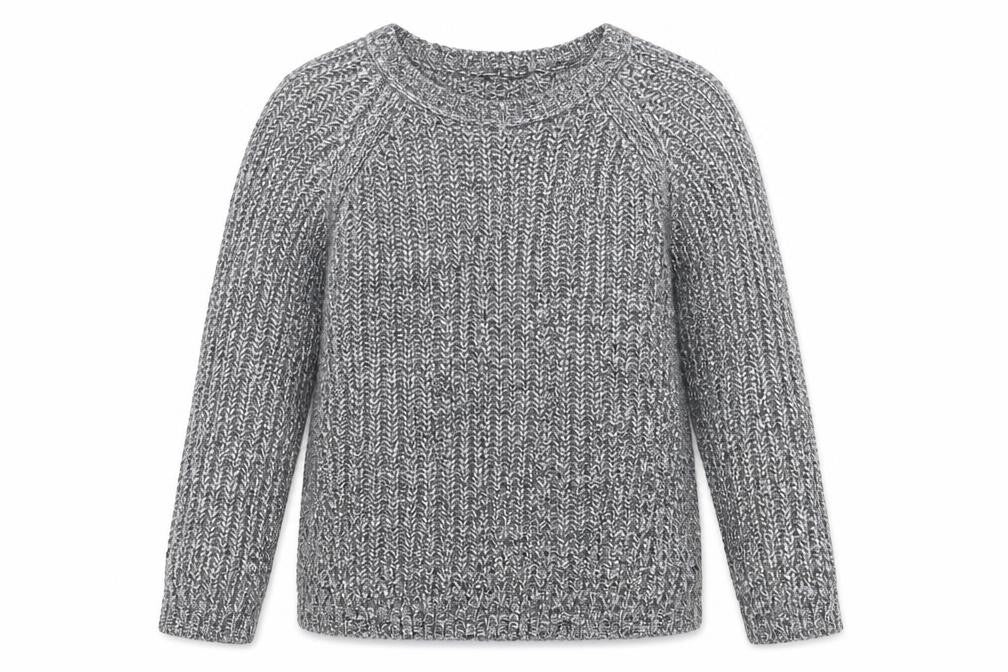 Atmosphere Womens Grey Crew Neck  Acrylic Pullover Jumper Size 8
