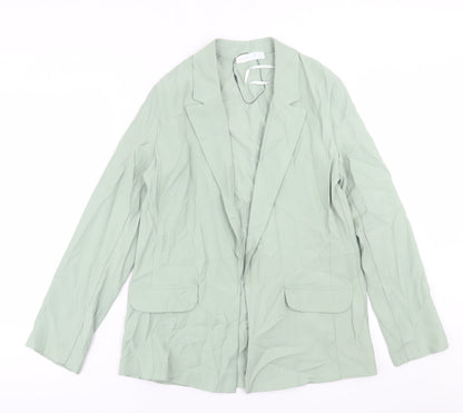 Primark Womens Green   Jacket Blazer Size 4