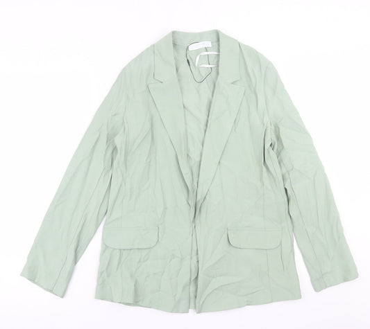 Primark Womens Green   Jacket Blazer Size 4
