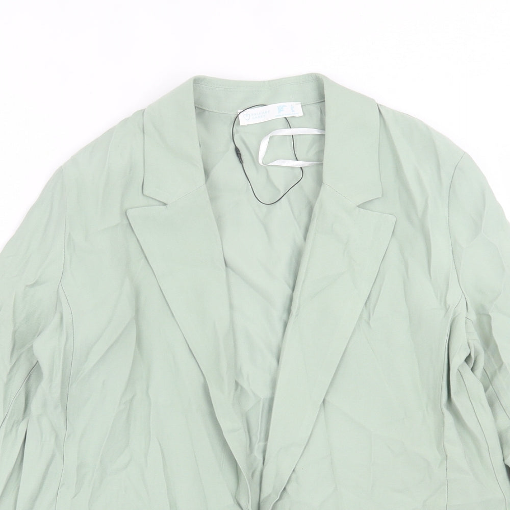Primark Womens Green   Jacket Blazer Size 4