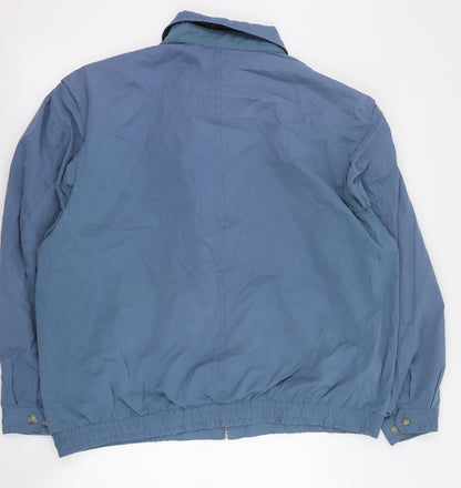 Southbay Womens Blue   Pea Coat Coat Size XL  Zip