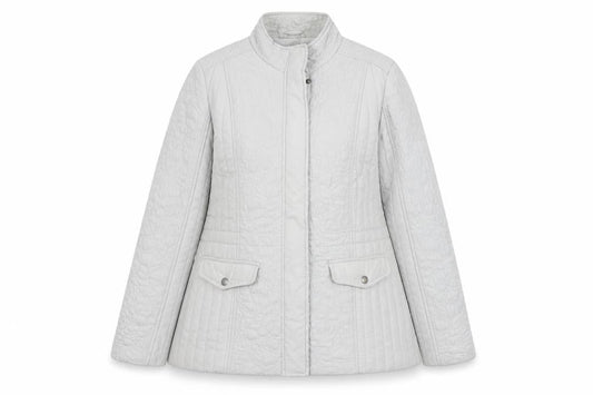 BHS Womens Grey   Pea Coat Coat Size 16  Zip