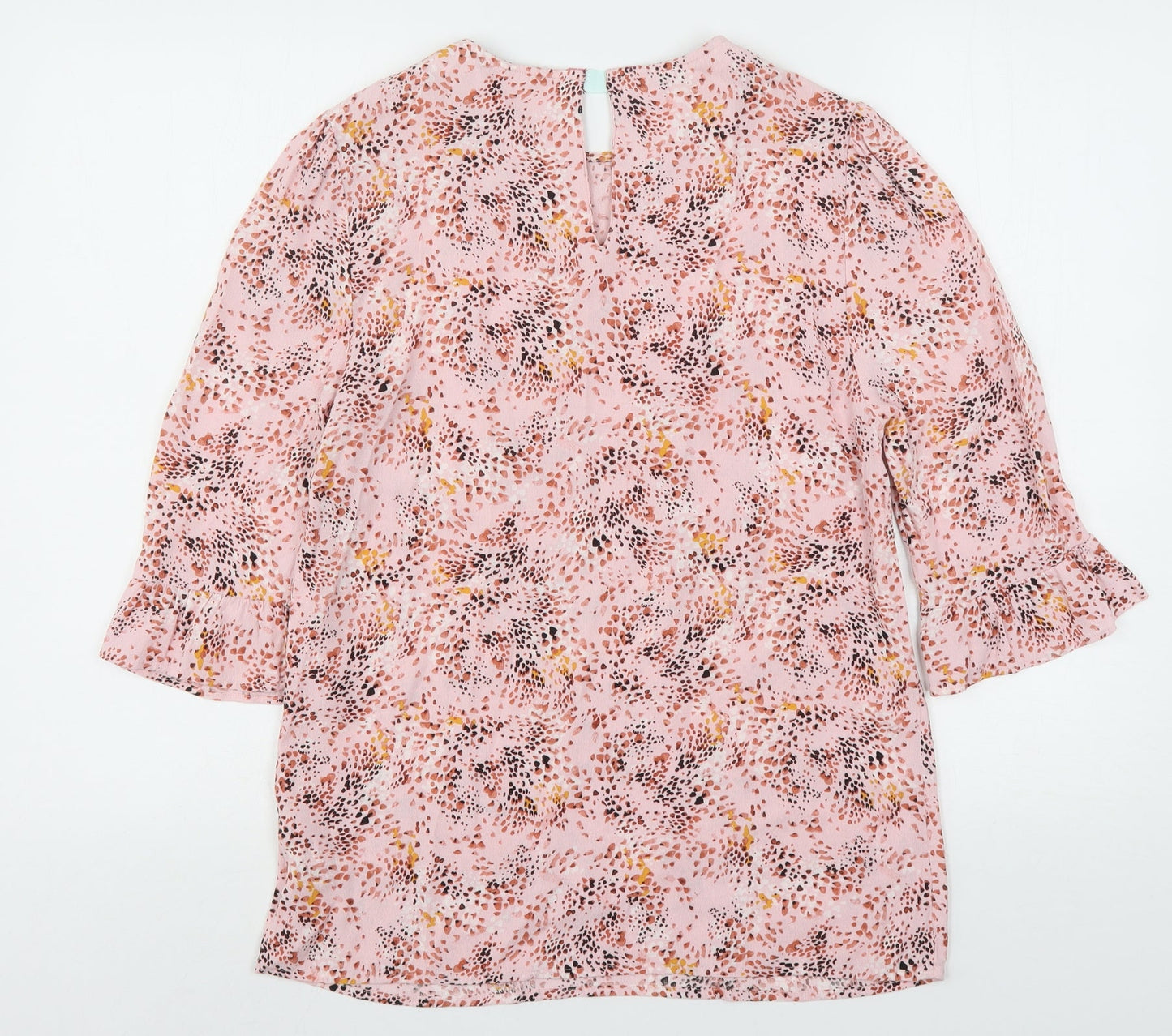 Womens UK Size 8 Marks and Spencer Pink Basic Blouse