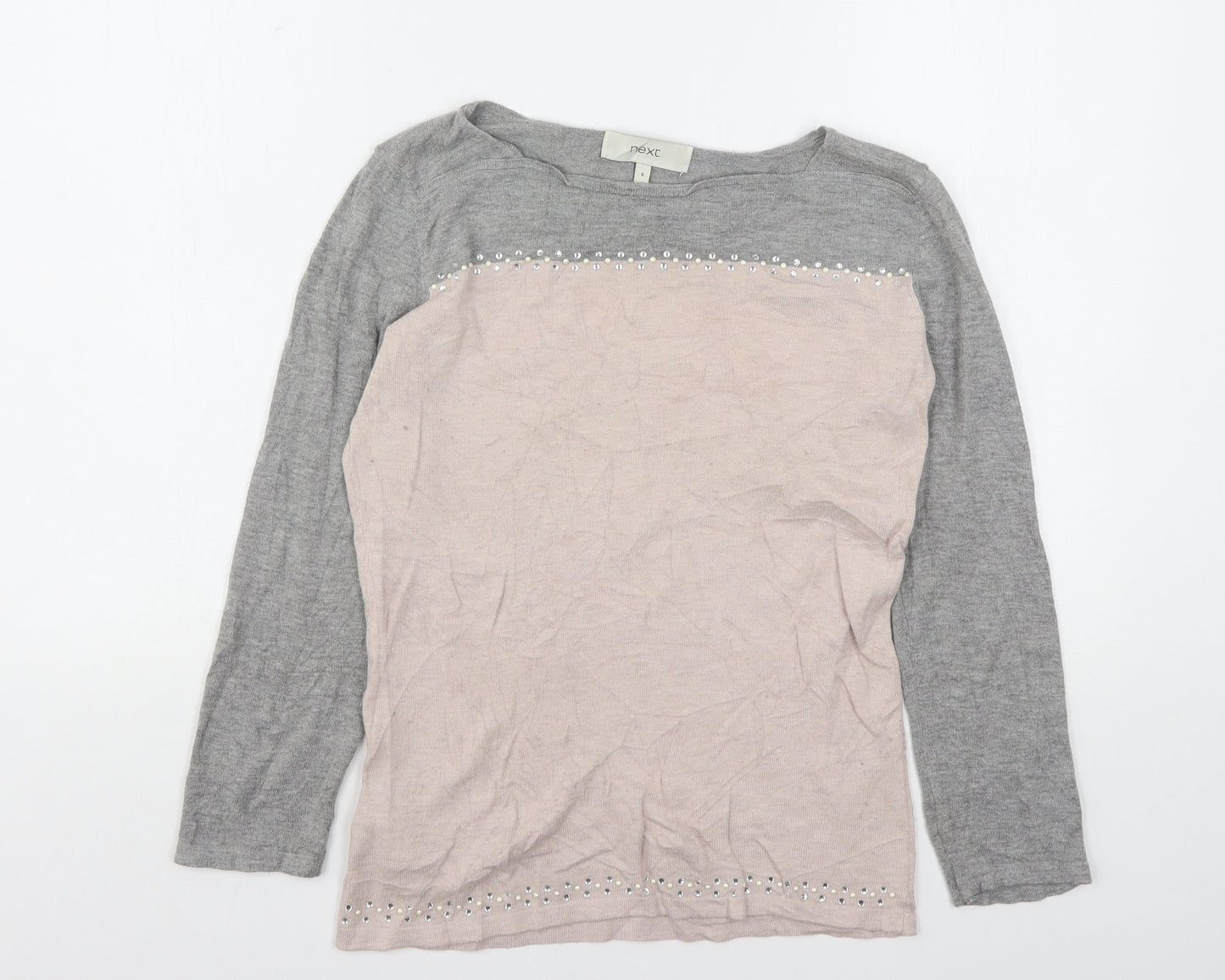 Womens UK Size 6 NEXT Multicoloured Pullover Jumper
