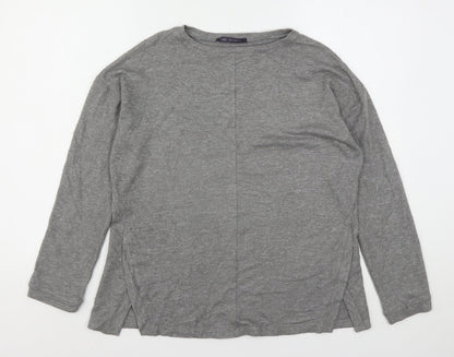 Womens UK Size 12 Marks and Spencer Grey Pullover Jumper
