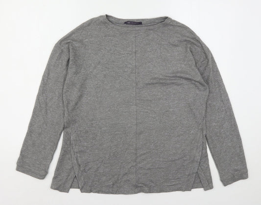 Womens UK Size 12 Marks and Spencer Grey Pullover Jumper