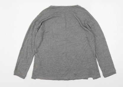 Womens UK Size 12 Marks and Spencer Grey Pullover Jumper