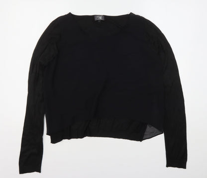 Womens UK Size 14 NEXT Black Pullover Jumper