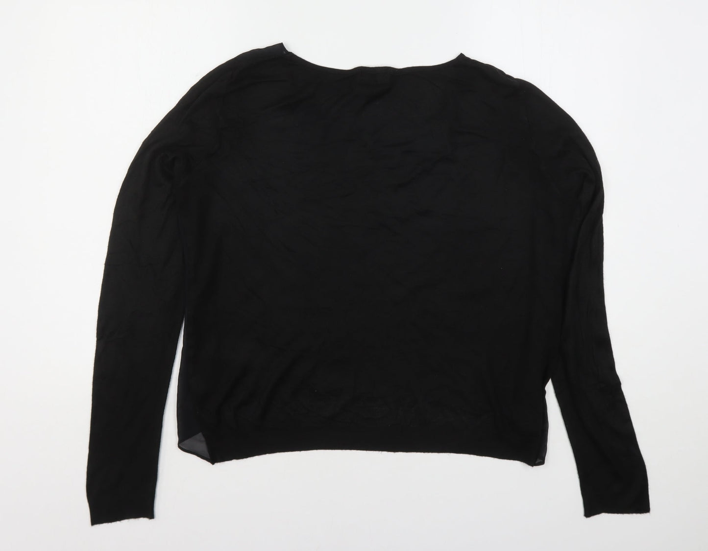 Womens UK Size 14 NEXT Black Pullover Jumper
