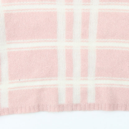 Womens UK Size 8 PRETTYLITTLETHING Pink Pullover Jumper