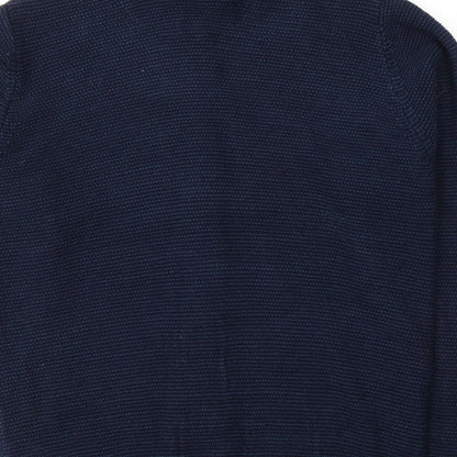 Womens UK Size M Marks and Spencer Blue Full Zip Sweatshirt
