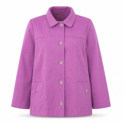 Womens UK Size 14 EWM Pink Trench Coat