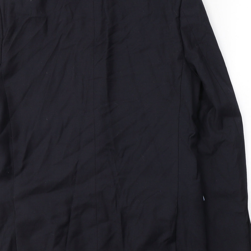 Mens UK Size S Greenwoods Regular Blue Suit Jacket