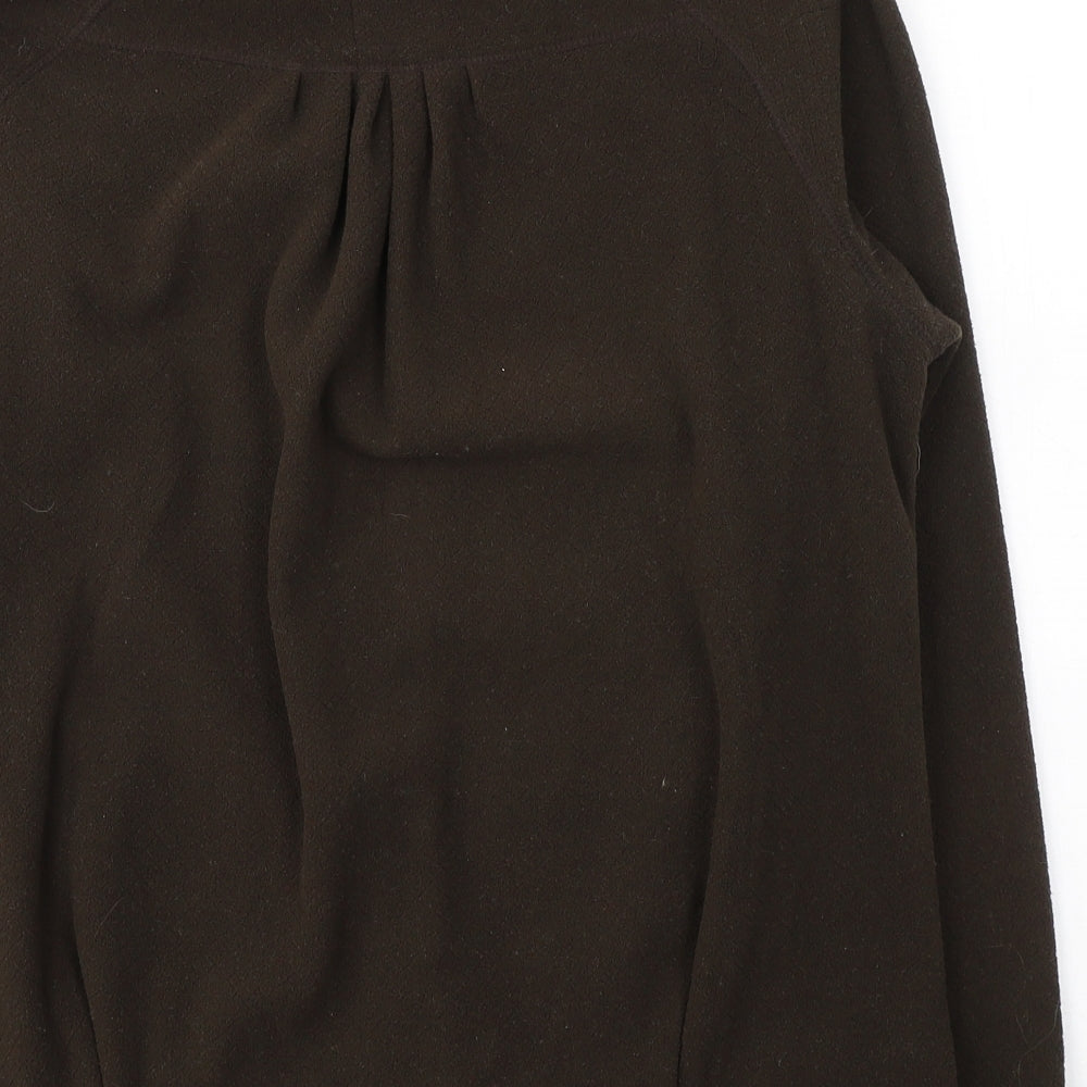 Topgirl Womens Green  Polyester Full Zip Sweatshirt Size 12  Zip