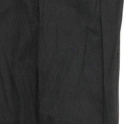 Womens UK Size 10 NEXT Regular Fit  Black Trousers