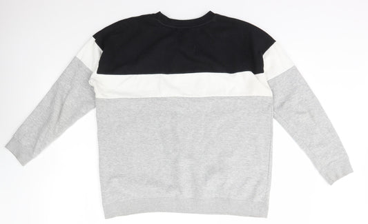 Womens UK Size M New Look Grey Pullover Jumper