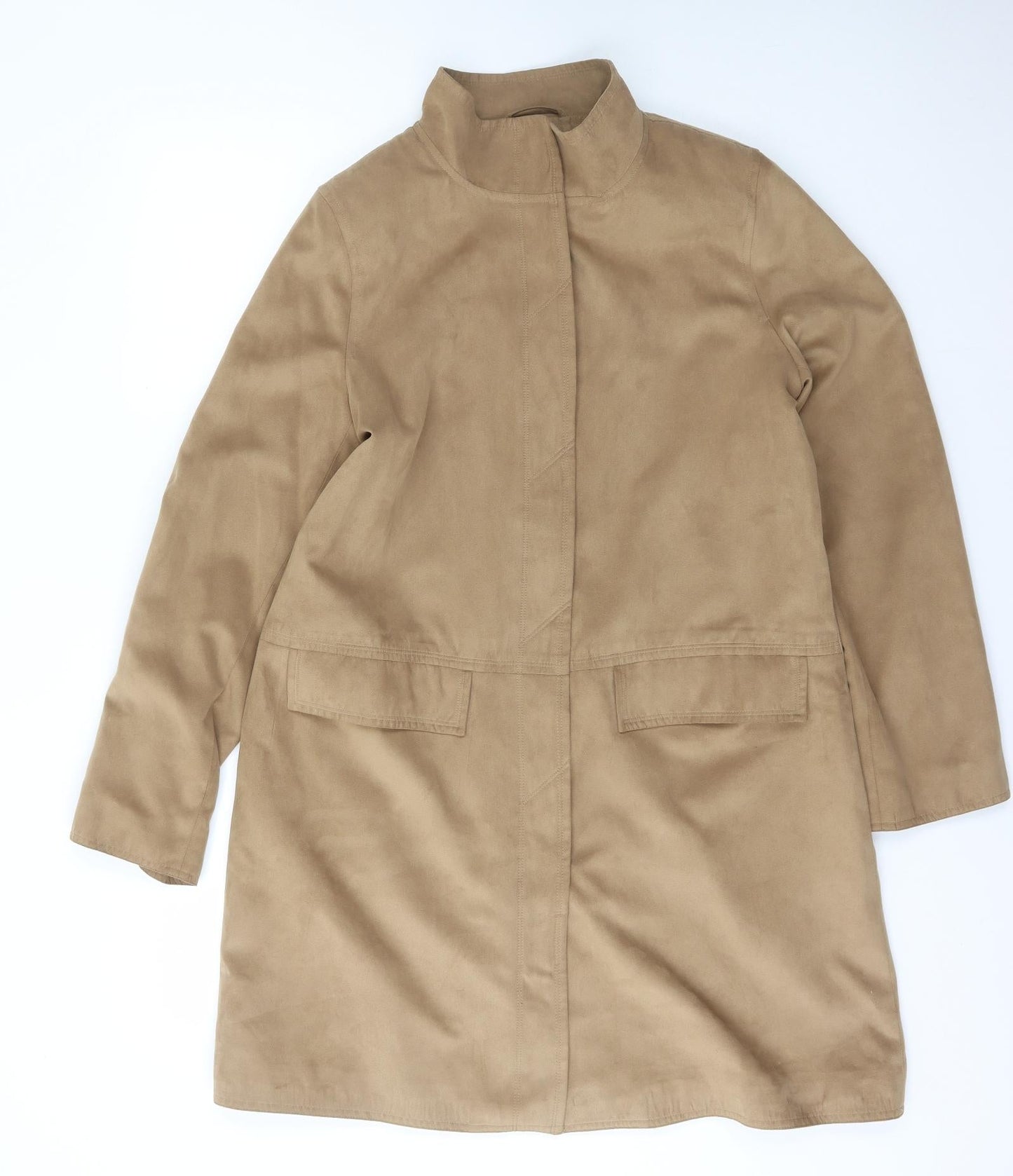 Womens UK Size 12 Preworn Beige Jacket