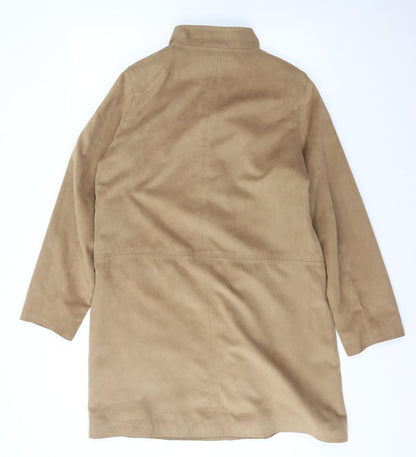 Womens UK Size 12 Preworn Beige Jacket