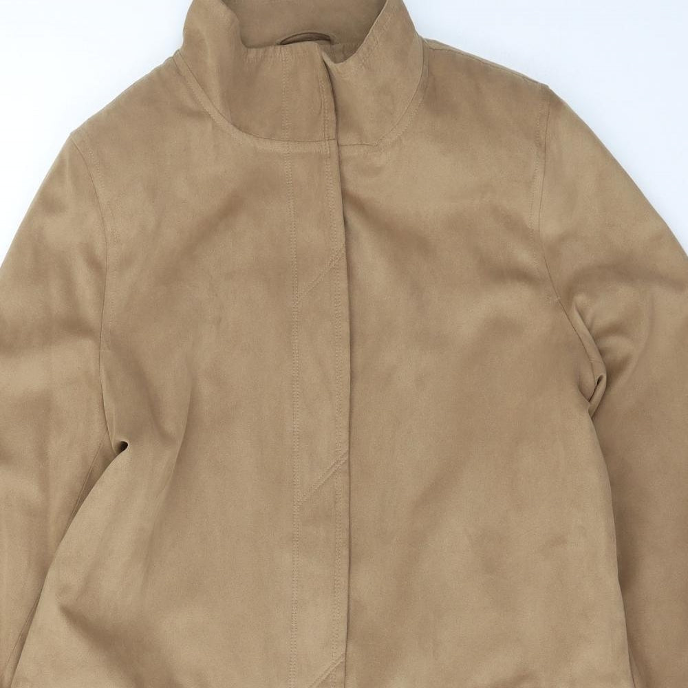 Womens UK Size 12 Preworn Beige Jacket