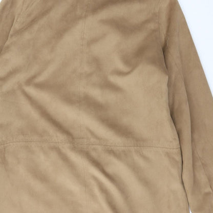 Womens UK Size 12 Preworn Beige Jacket