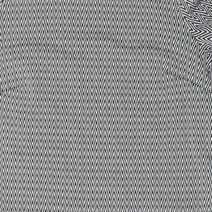 Peacocks Womens Black Herringbone Polyester A-Line  Size 10  Scoop Neck Pullover