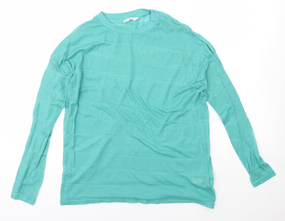 Womens UK Size 10 NEXT Green Pullover Jumper