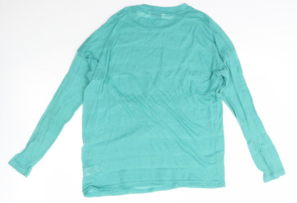 Womens UK Size 10 NEXT Green Pullover Jumper
