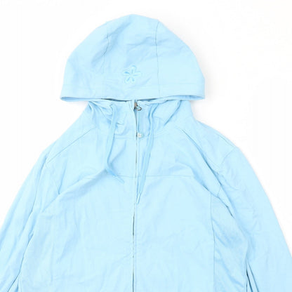 Turfs Athletics Womens Blue   Jacket  Size XL  Zip