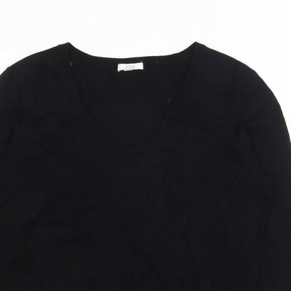Womens UK Size M H&M Black Pullover Jumper